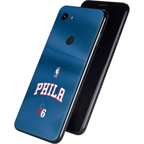 NBA Philadelphia 76ers Jersey Google Pixel 3a XL Skin